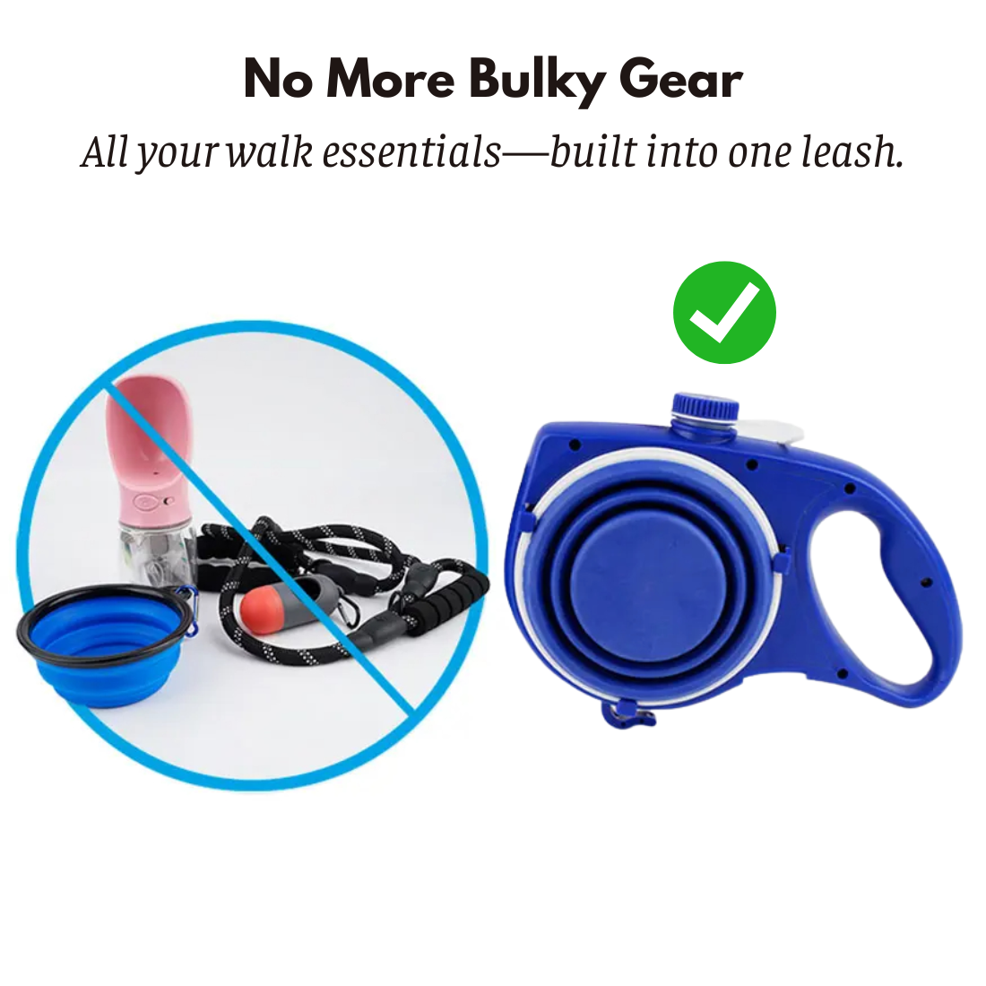 5-in-1 Grab-N-Go Leash