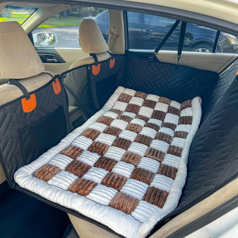 PekoPets K9™ Plush Backseat Dog Bed
