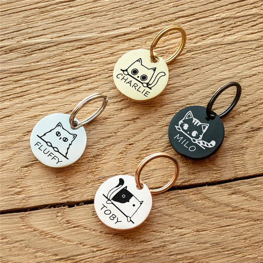 Personalized Pet ID Tag Custom Engraved