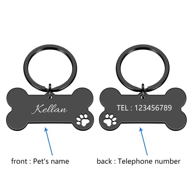 Personalized Pet ID Tag Custom Engraved
