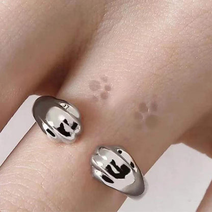 Adjustable Cat Ears Ring – Cute Matching Gift for Cat Lovers