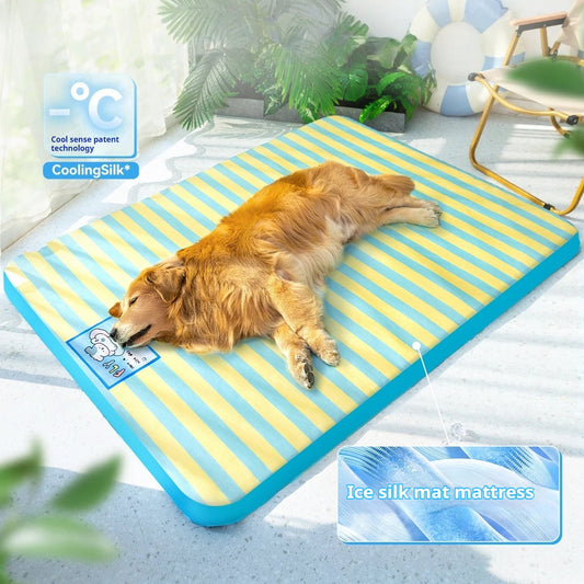 CoolNest™ Ice Silk Pet Cooling Mat