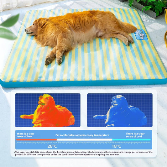 CoolNest™ Ice Silk Pet Cooling Mat