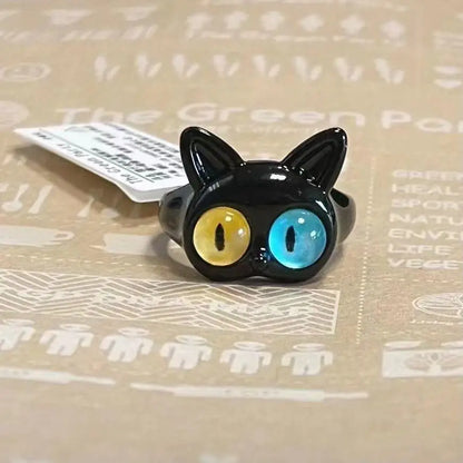Adjustable Punk Eye Ring – Cute & Creepy Jewelry for Women