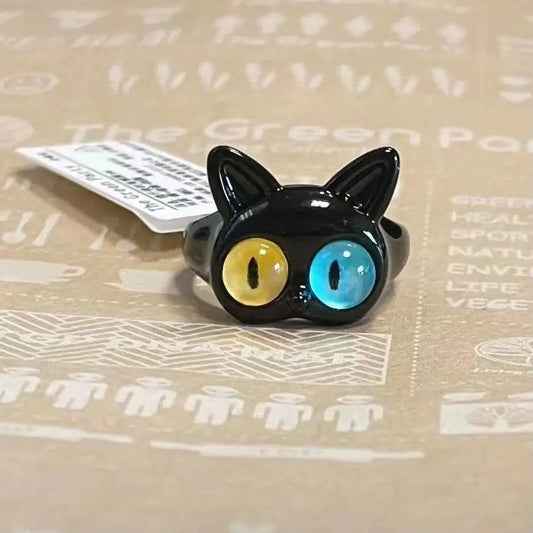 Adjustable Punk Eye Ring – Cute & Creepy Jewelry for Women
