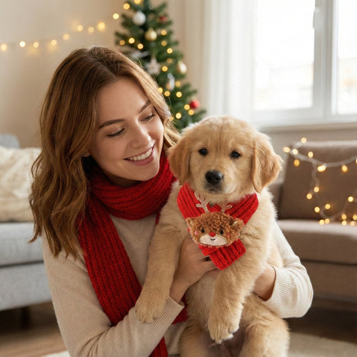 Festive Friends Knit Scarf