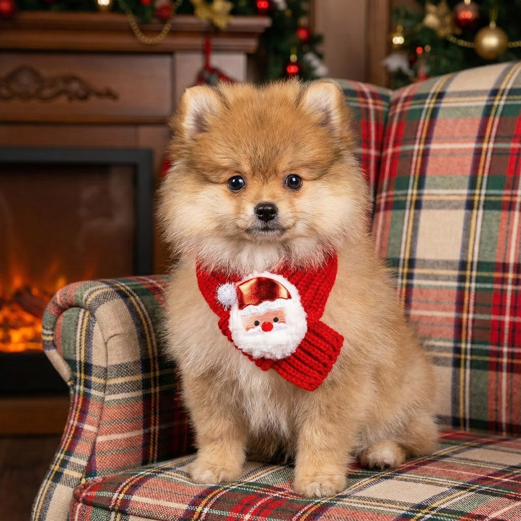Festive Friends Knit Scarf