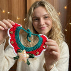 Twinkle Star Christmas Bib