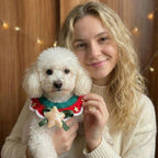 Twinkle Star Christmas Bib