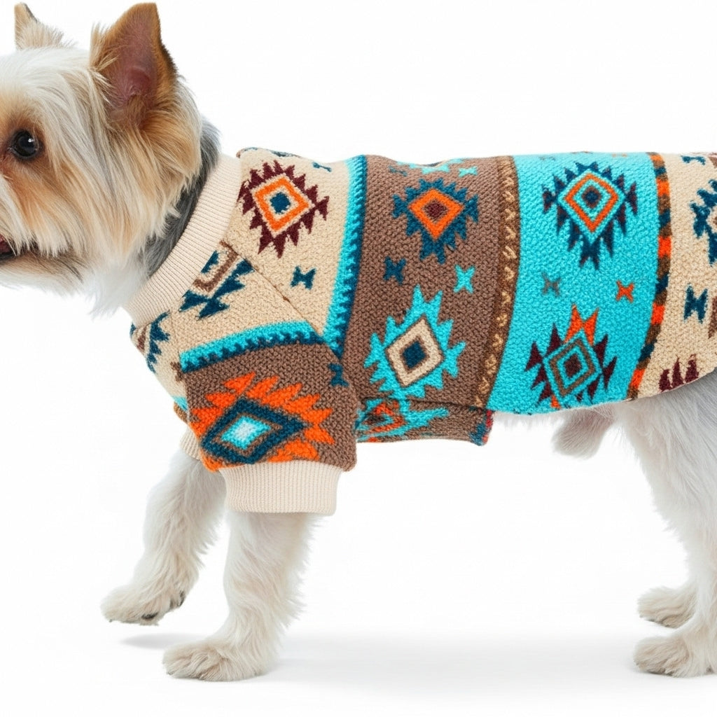 Dog Sweater - Cozy Aztechic