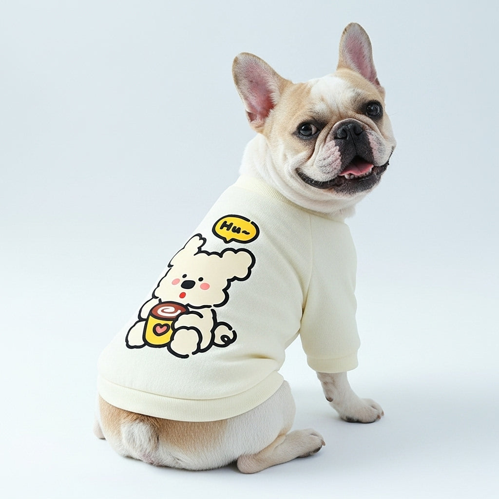 Dog Sweatshirt - Latte Love