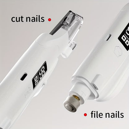 PekoPets™ 2-in-1 LED ProGroom Nail Clipper & Grinder