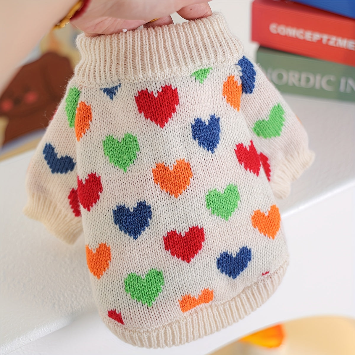 Dog Sweater - Heart