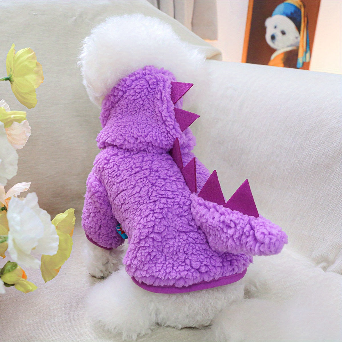 Dog Hoodies - Dinosaur