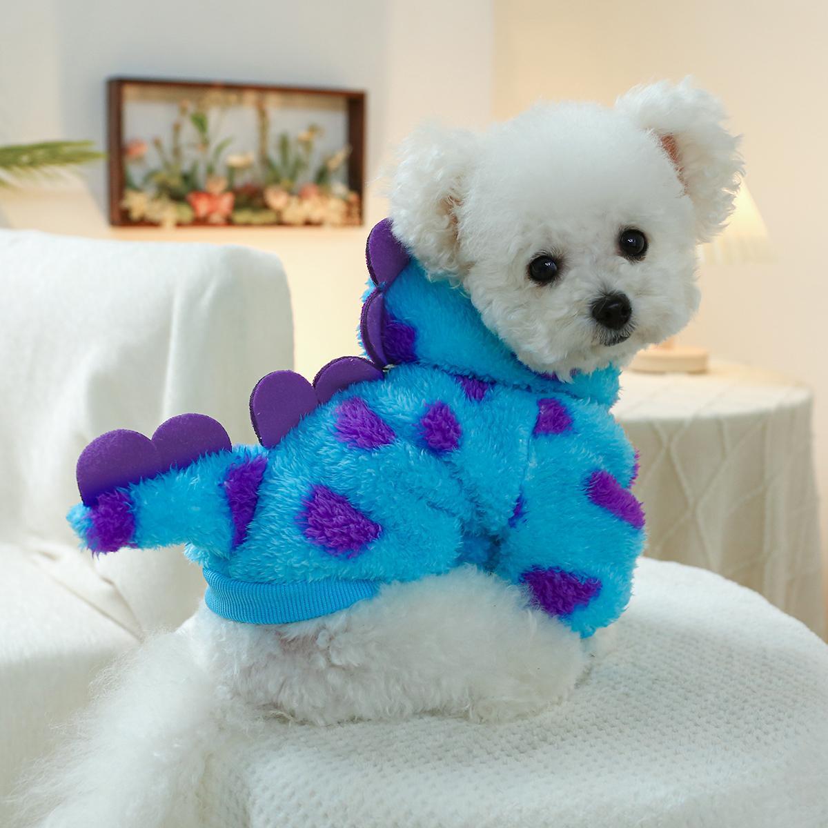 Dog Hoodies - Dinosaur