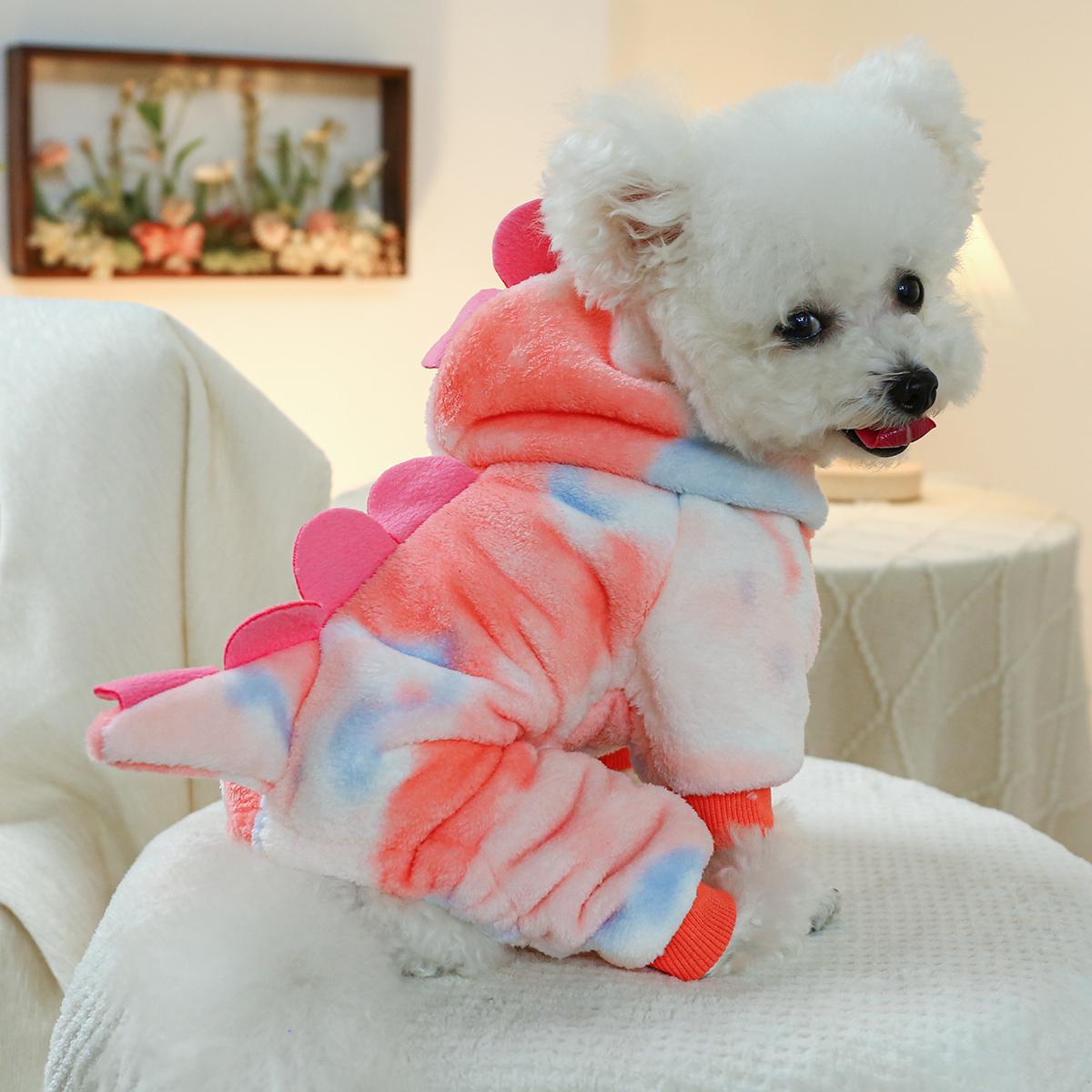 Dog Hoodies - Dinosaur