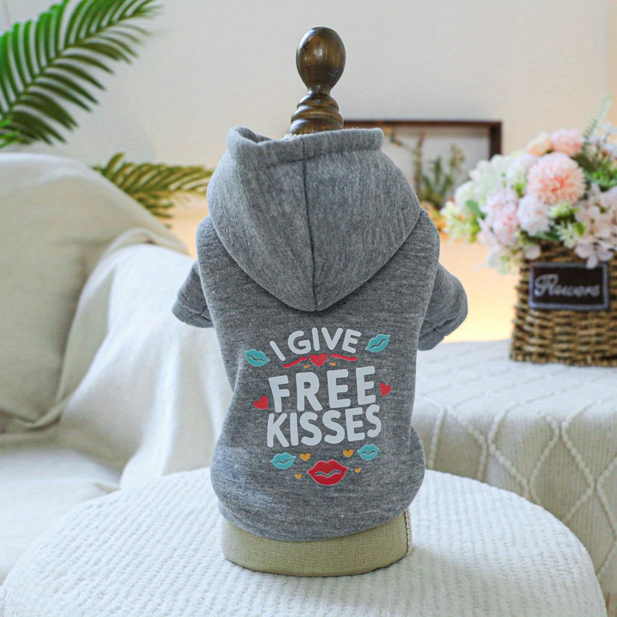 Dog Hoodies - Free Kisses