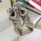 Rainbow Pom Play Hoodie