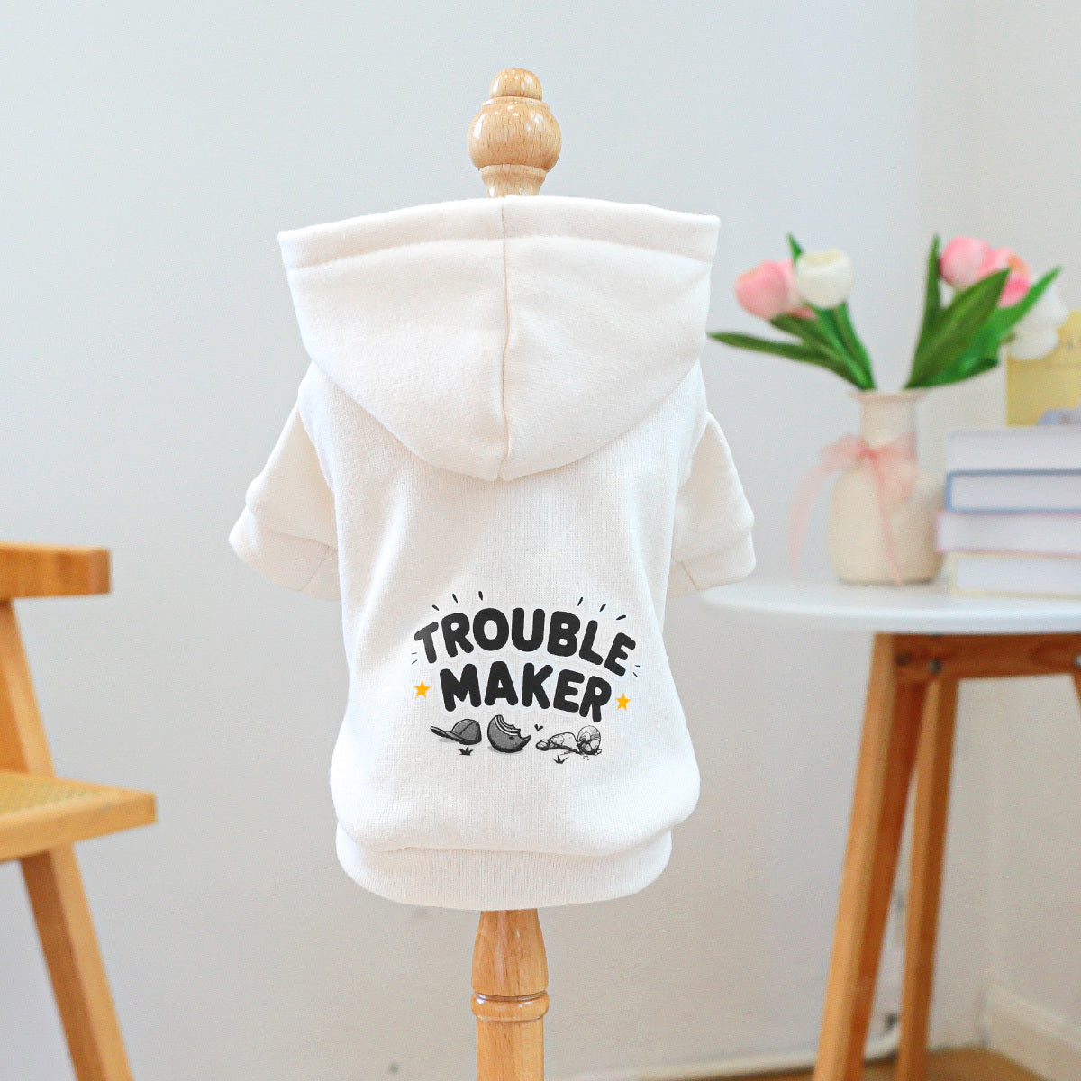 Dog Hoodie - Trouble Maker