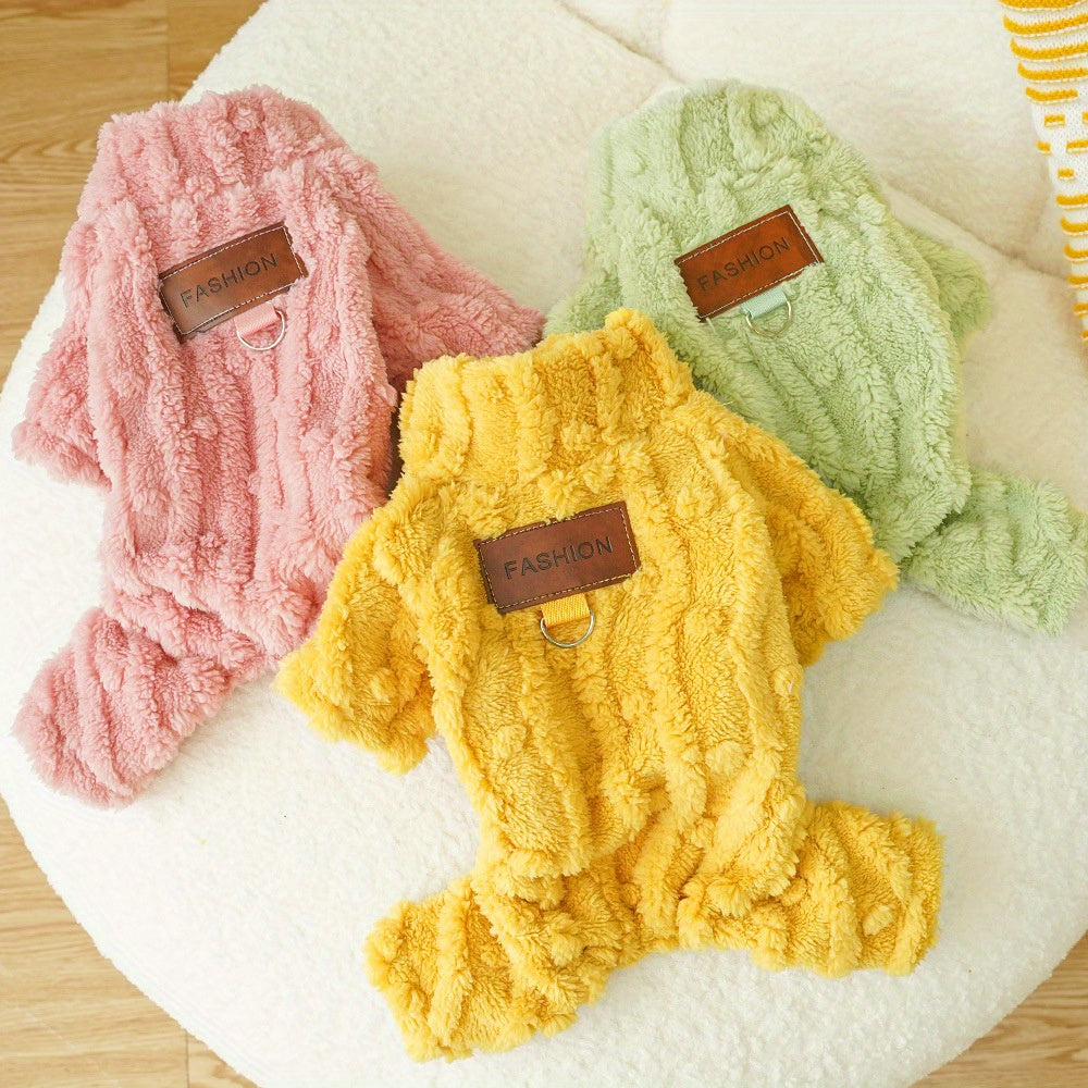 Dog Jumpsuit - Warm Fleece