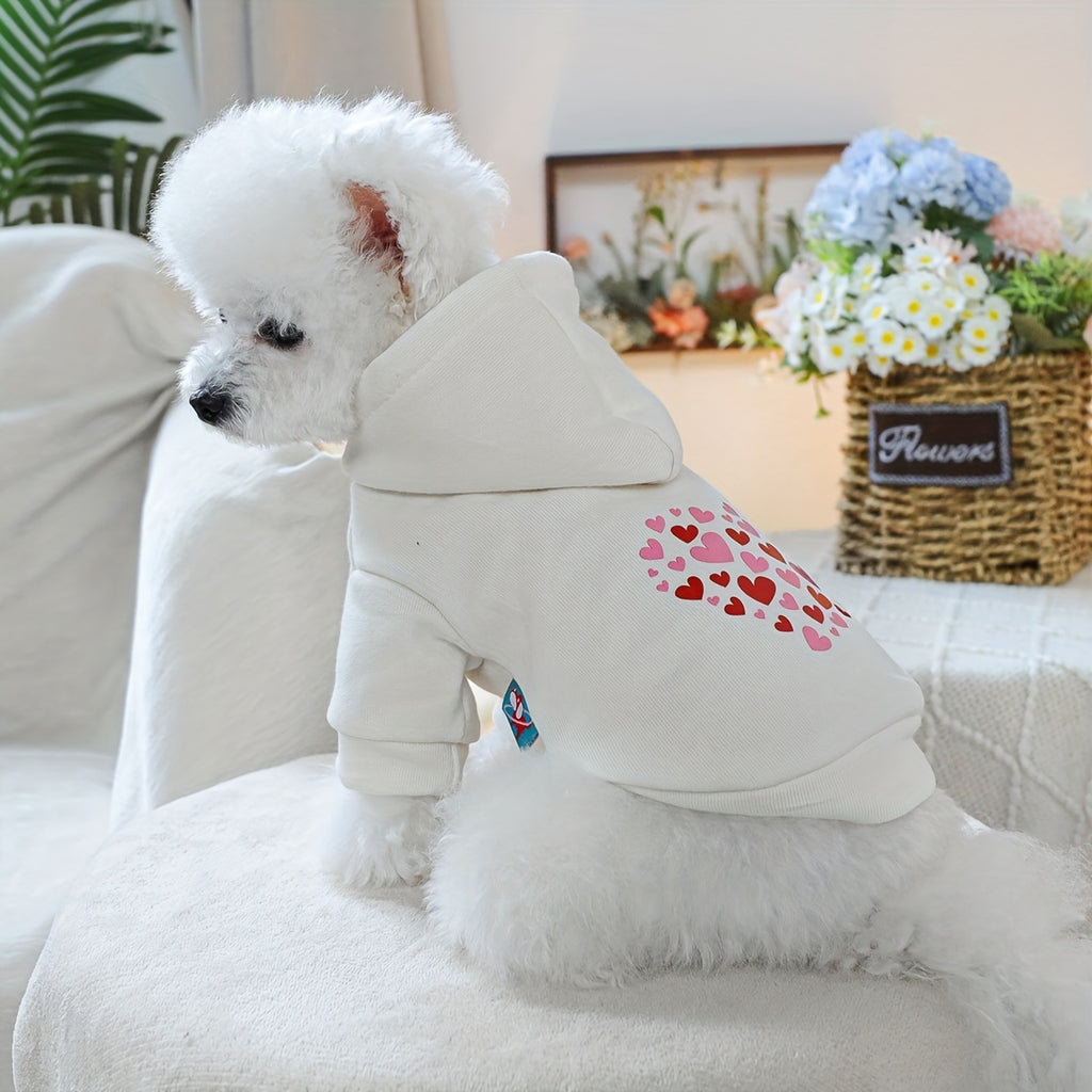 Dog Hoodies - Heart