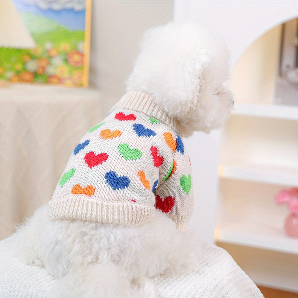 Dog Sweater - Heart