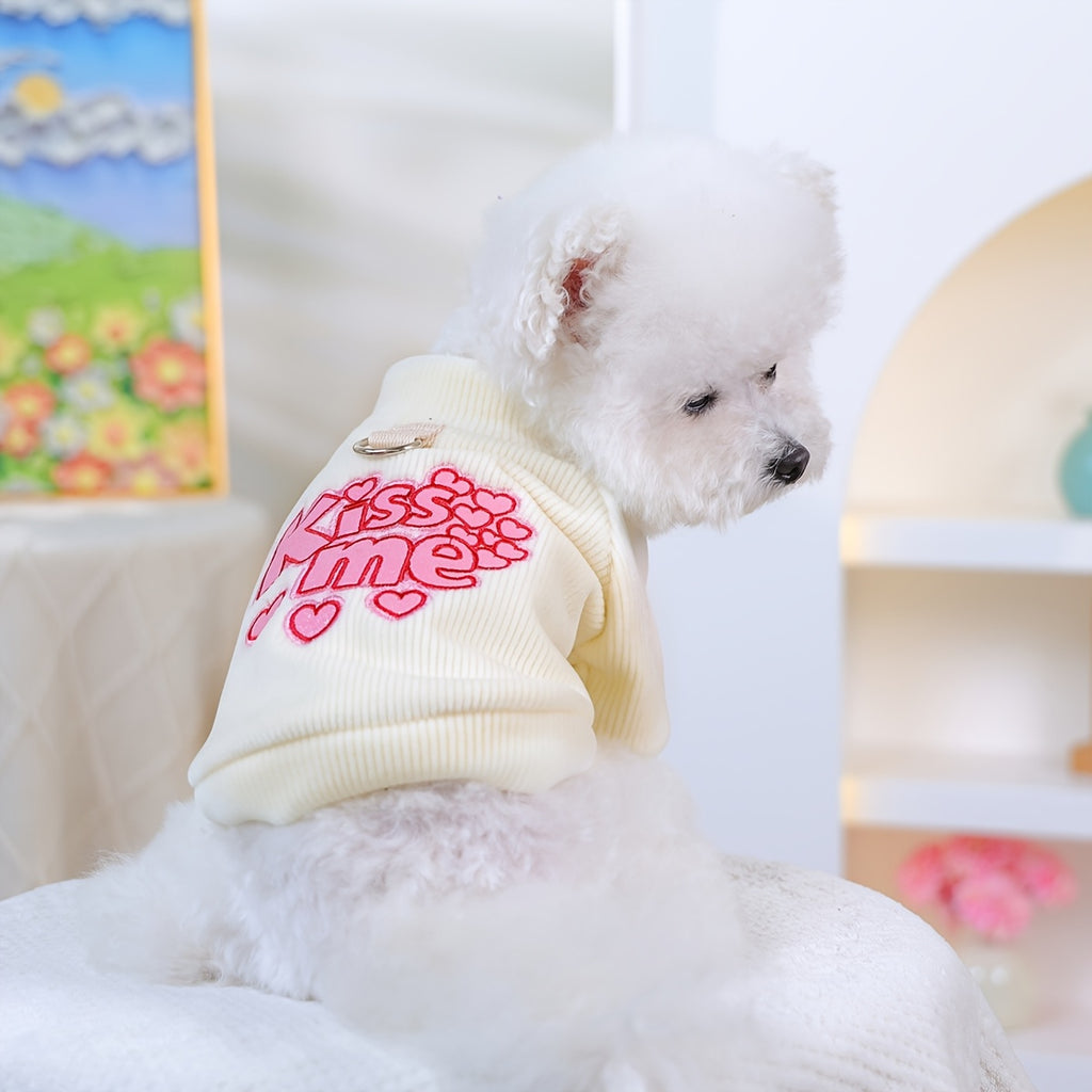 Dog Sweater - Kiss Me
