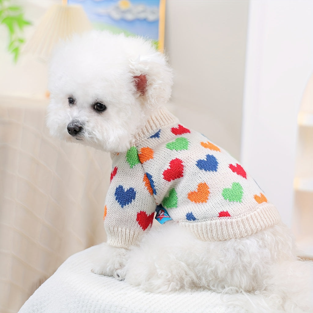 Dog Sweater - Heart