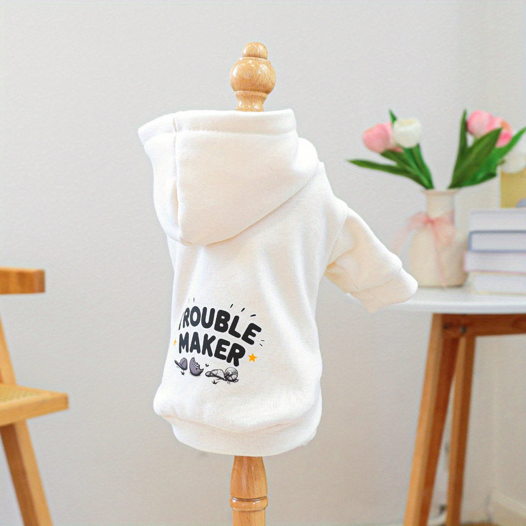 Dog Hoodie - Trouble Maker