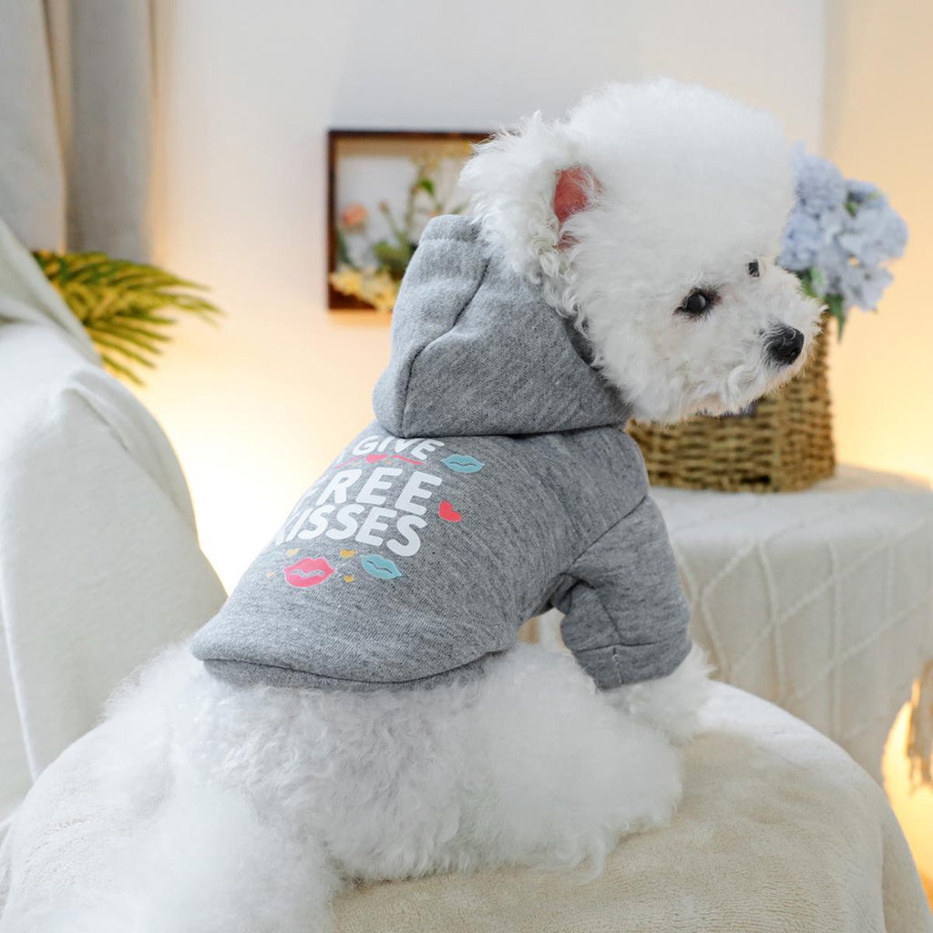 Dog Hoodies - Free Kisses