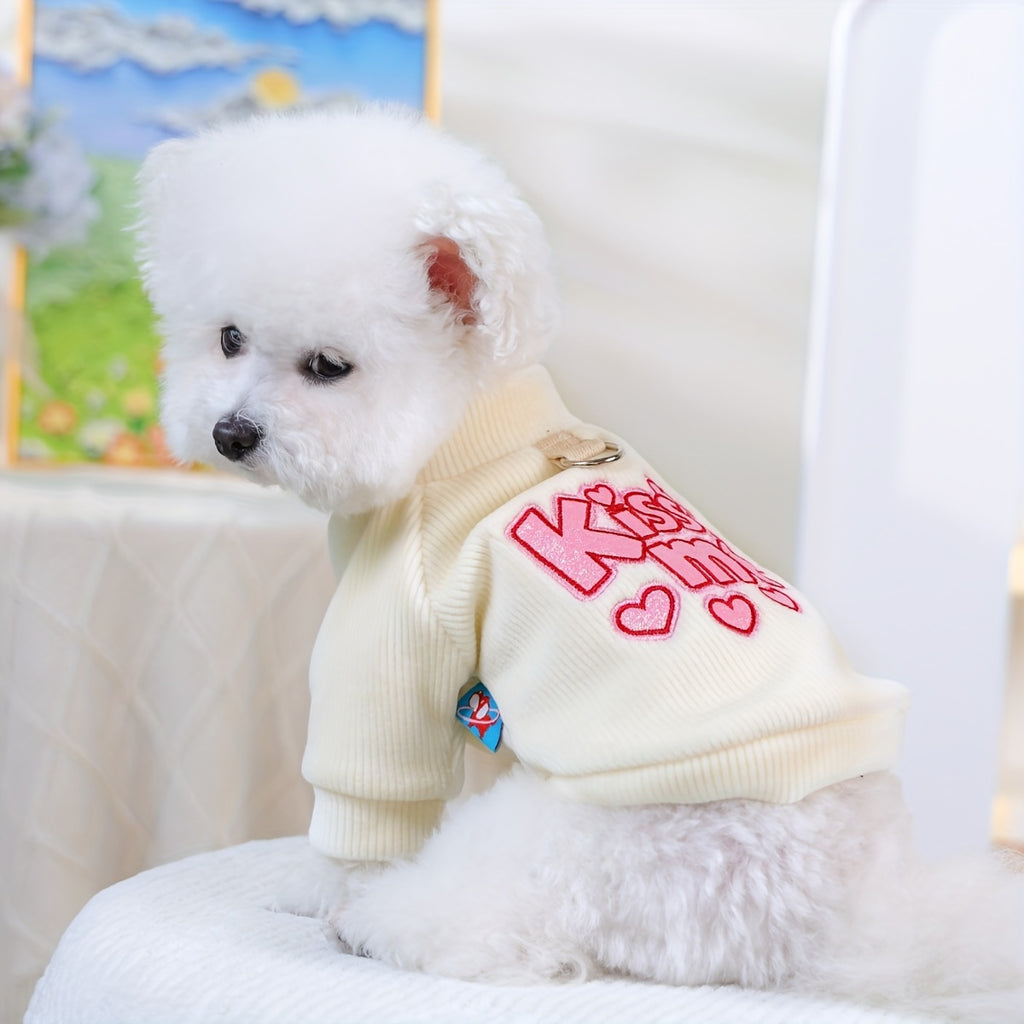 Dog Sweater - Kiss Me