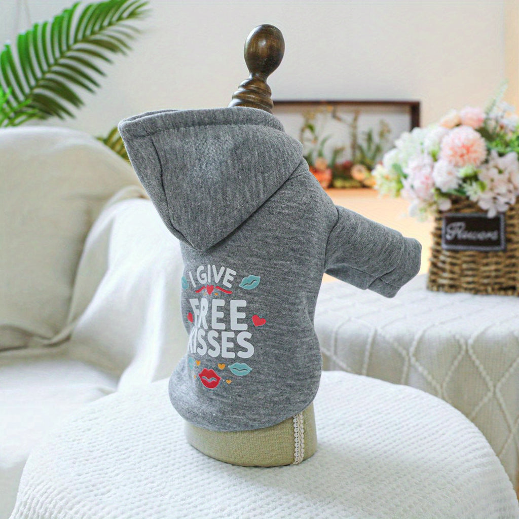 Dog Hoodies - Free Kisses