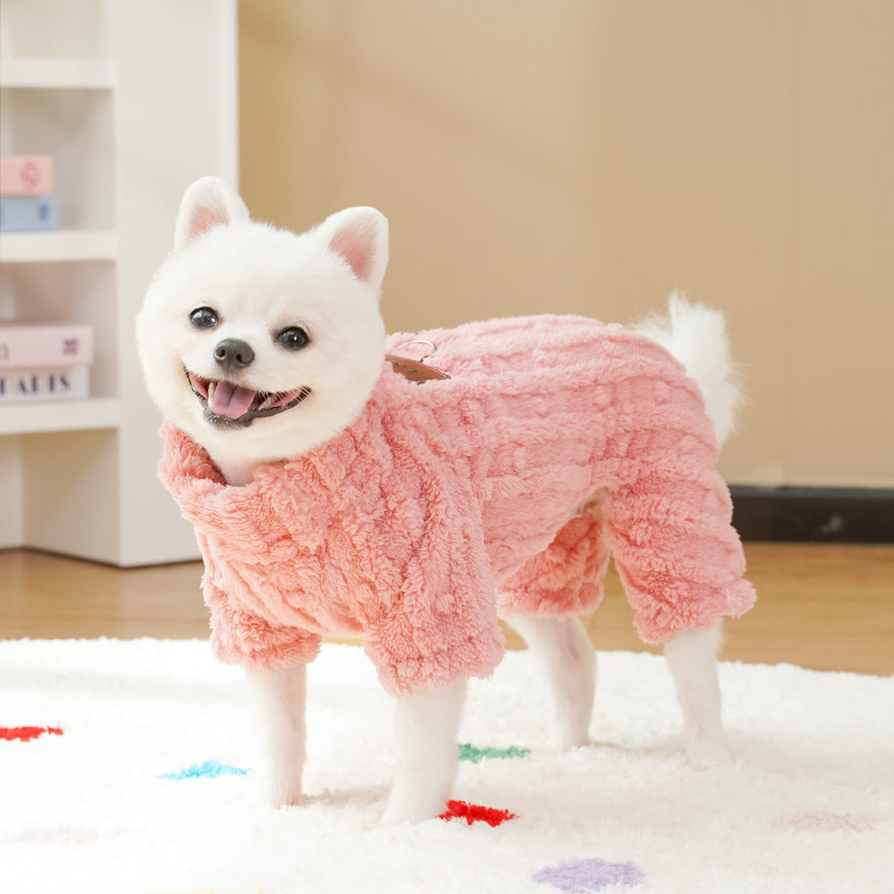 Dog Jumpsuit - Warm Fleece