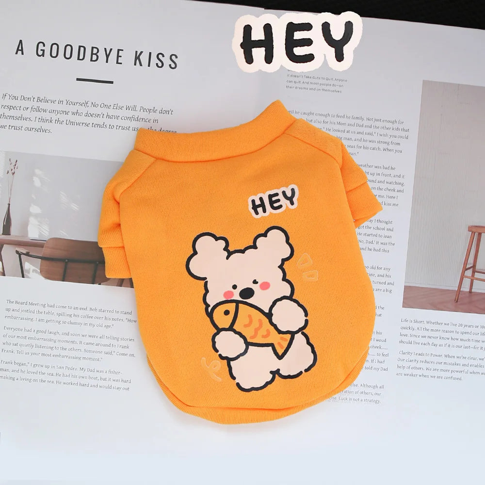 Dog Sweatshirt - Happy Fish Hunter