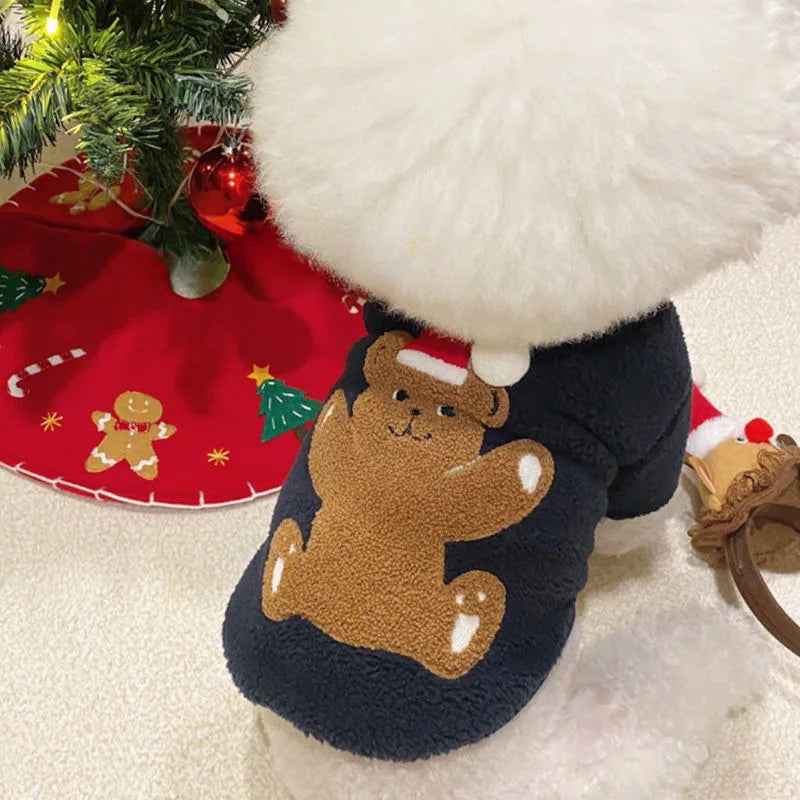 Dog Sweater - Cozy Bear Bliss