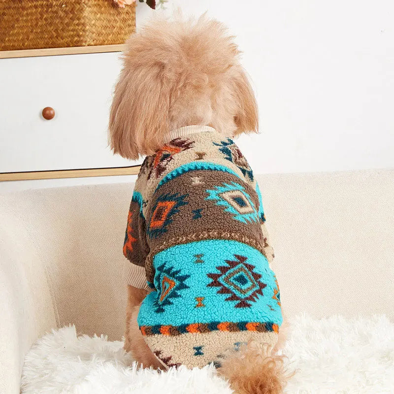 Dog Sweater - Cozy Aztechic