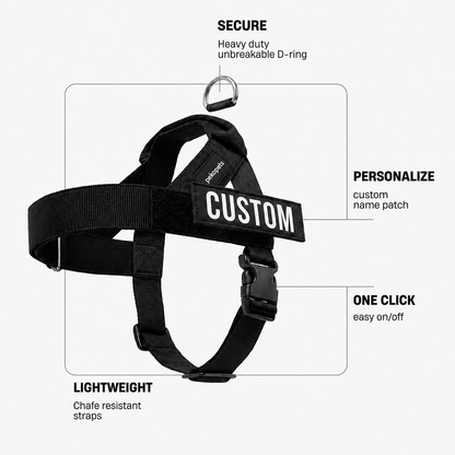 PekoPets™ CustomFit Dog Harness