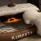 Anxiety Relief Pet House for Dogs & Cats, Cozy Covered Design