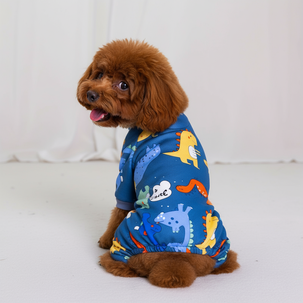 Dog Pajama - Dinosaur