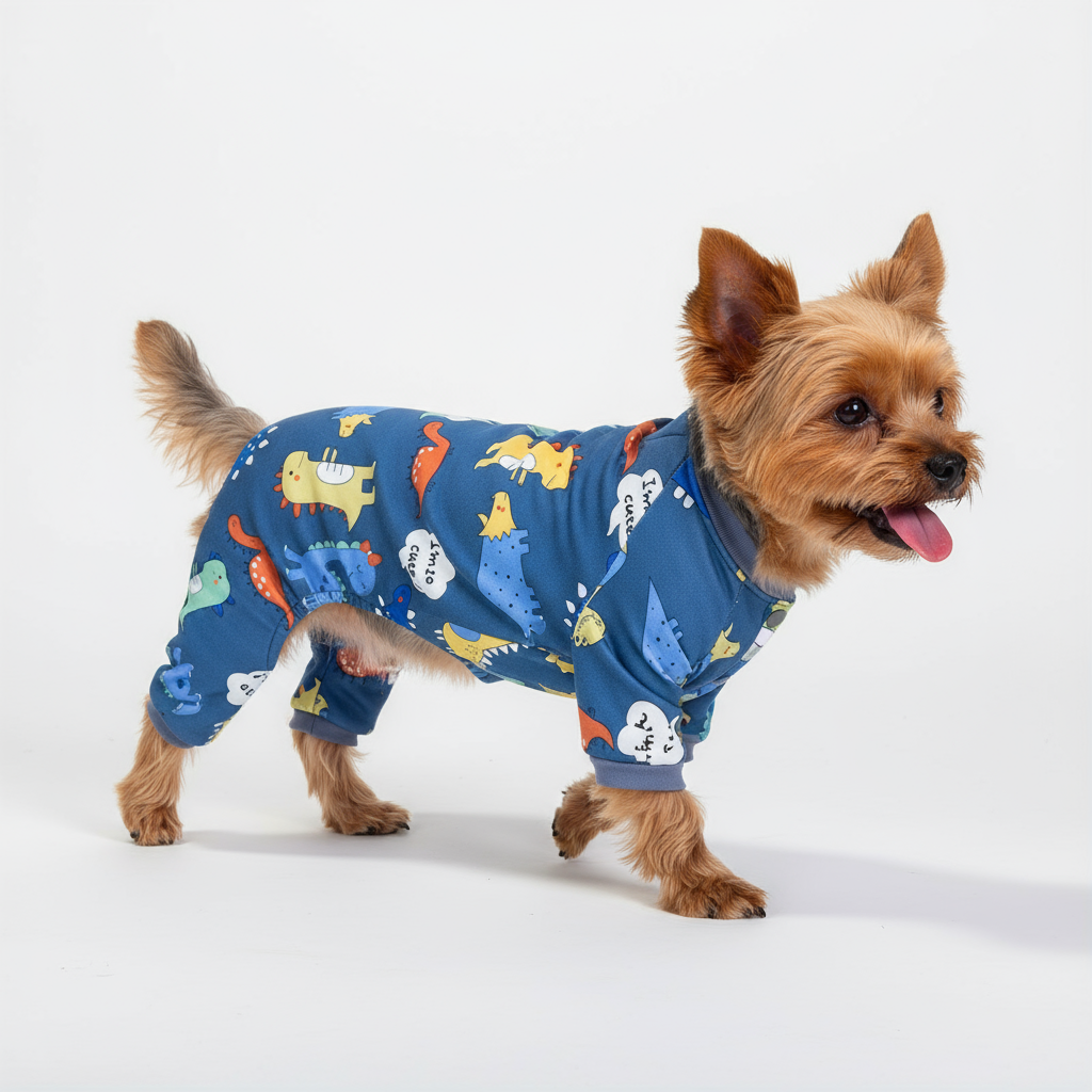 Dog Pajama - Dinosaur