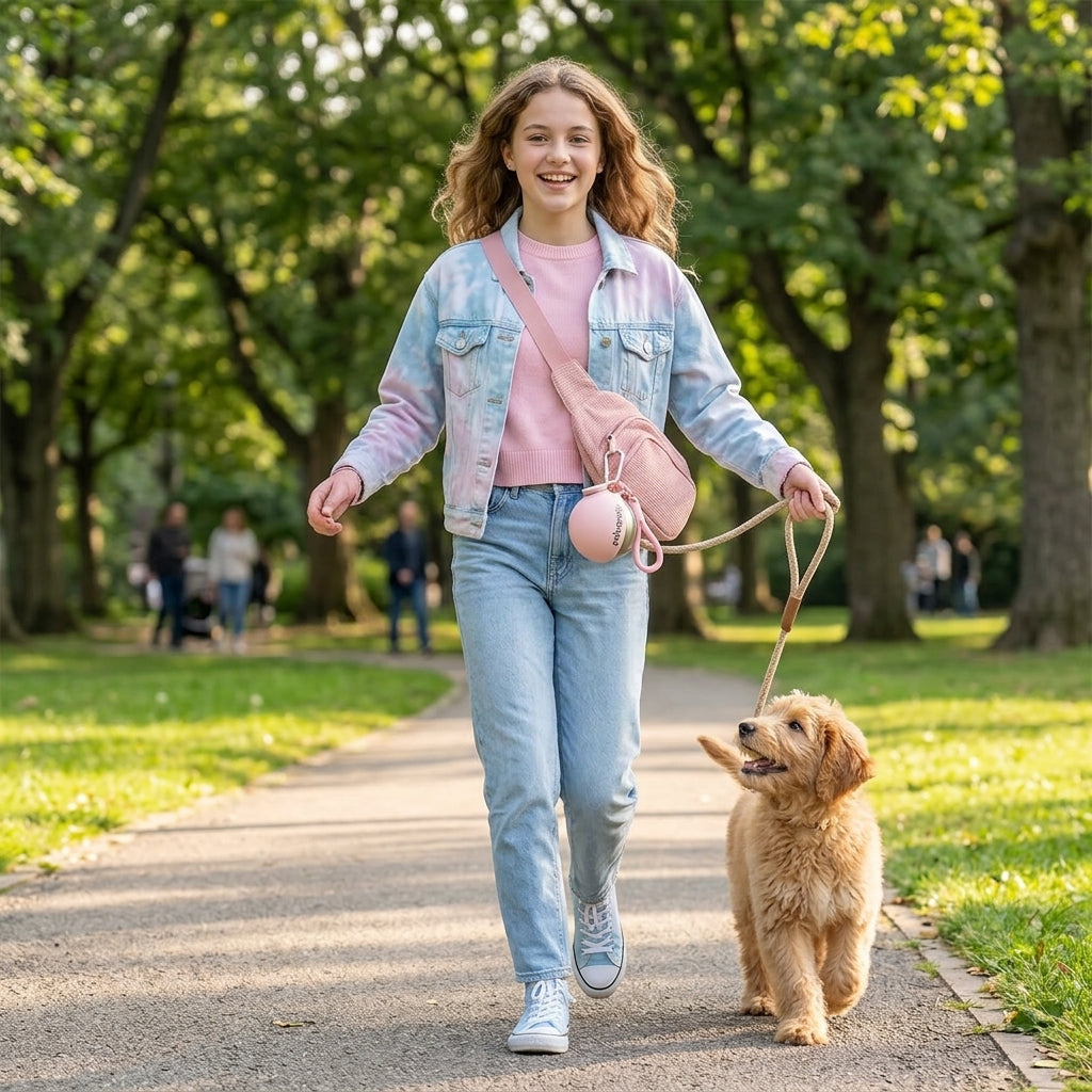 PekoPets Pebble™ Portable Dog Water Bowl