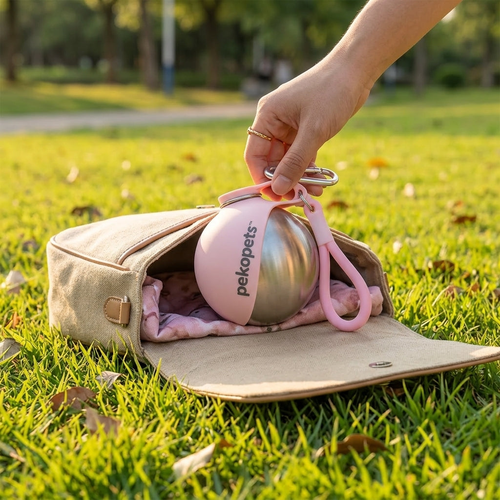 PekoPets Pebble™ Portable Dog Water Bowl