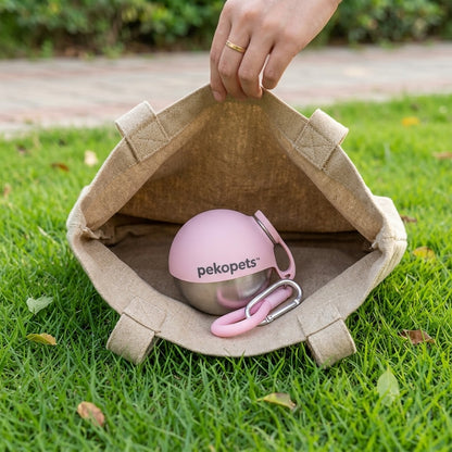 PekoPets Pebble™ Portable Dog Water Bowl