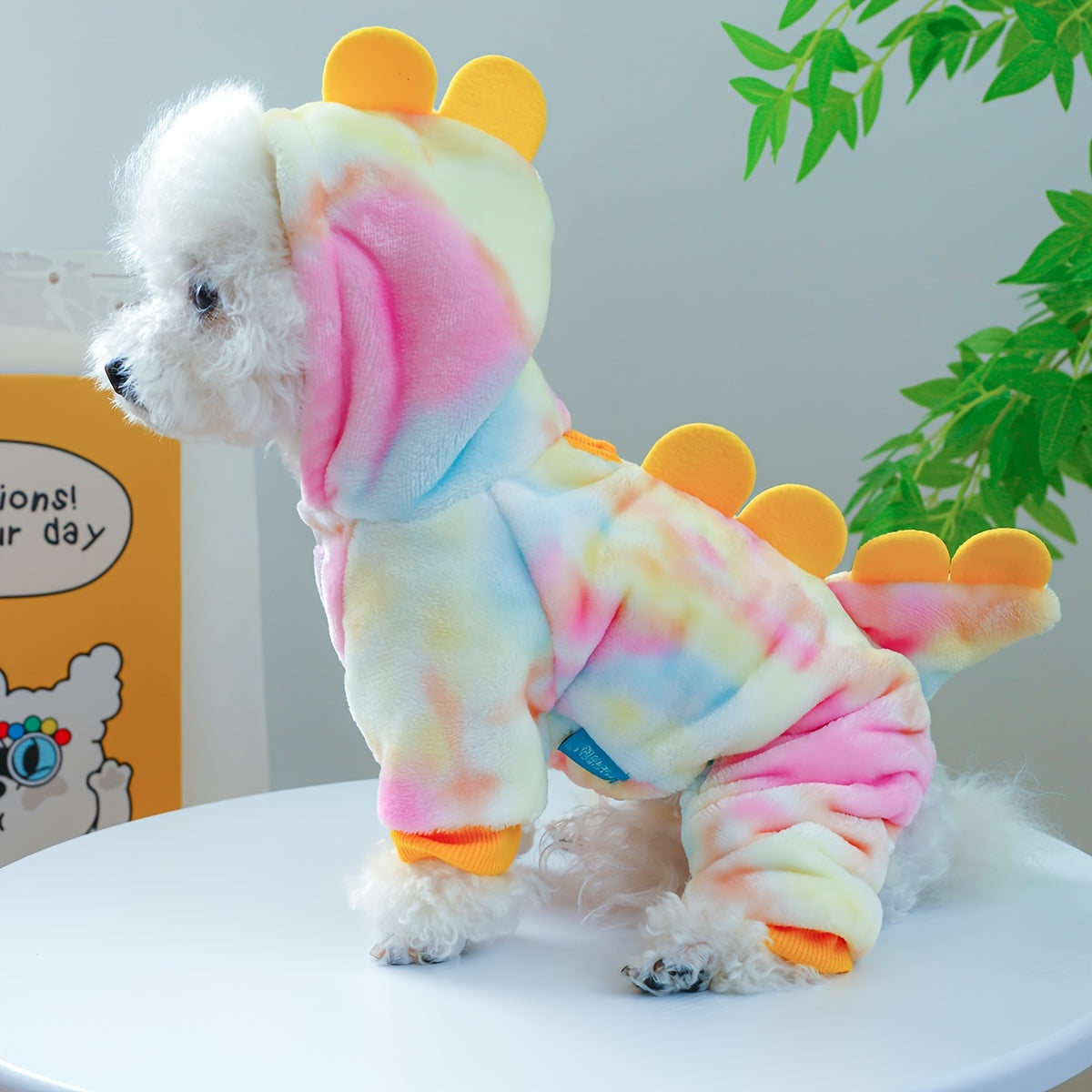 Dog Hoodies - Dinosaur