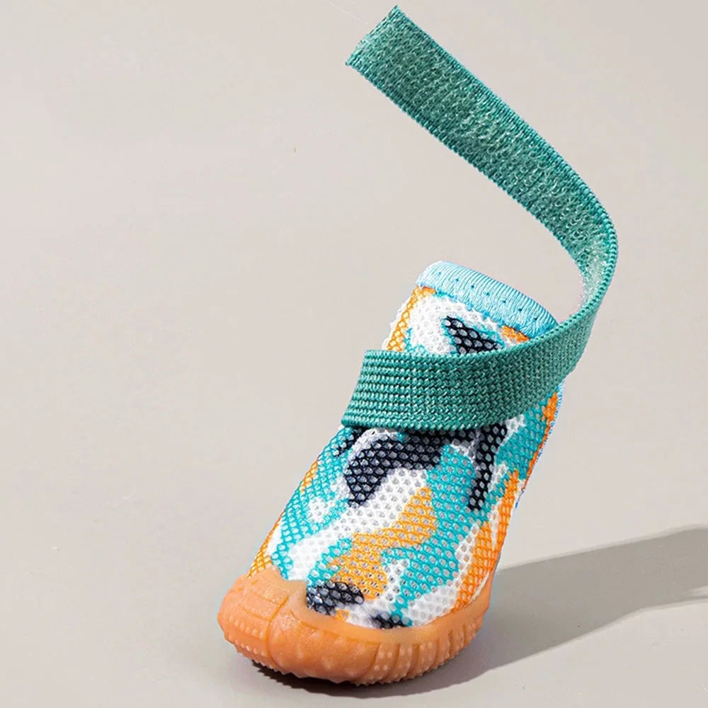 Vibrant Camo Breeze Mesh Boots