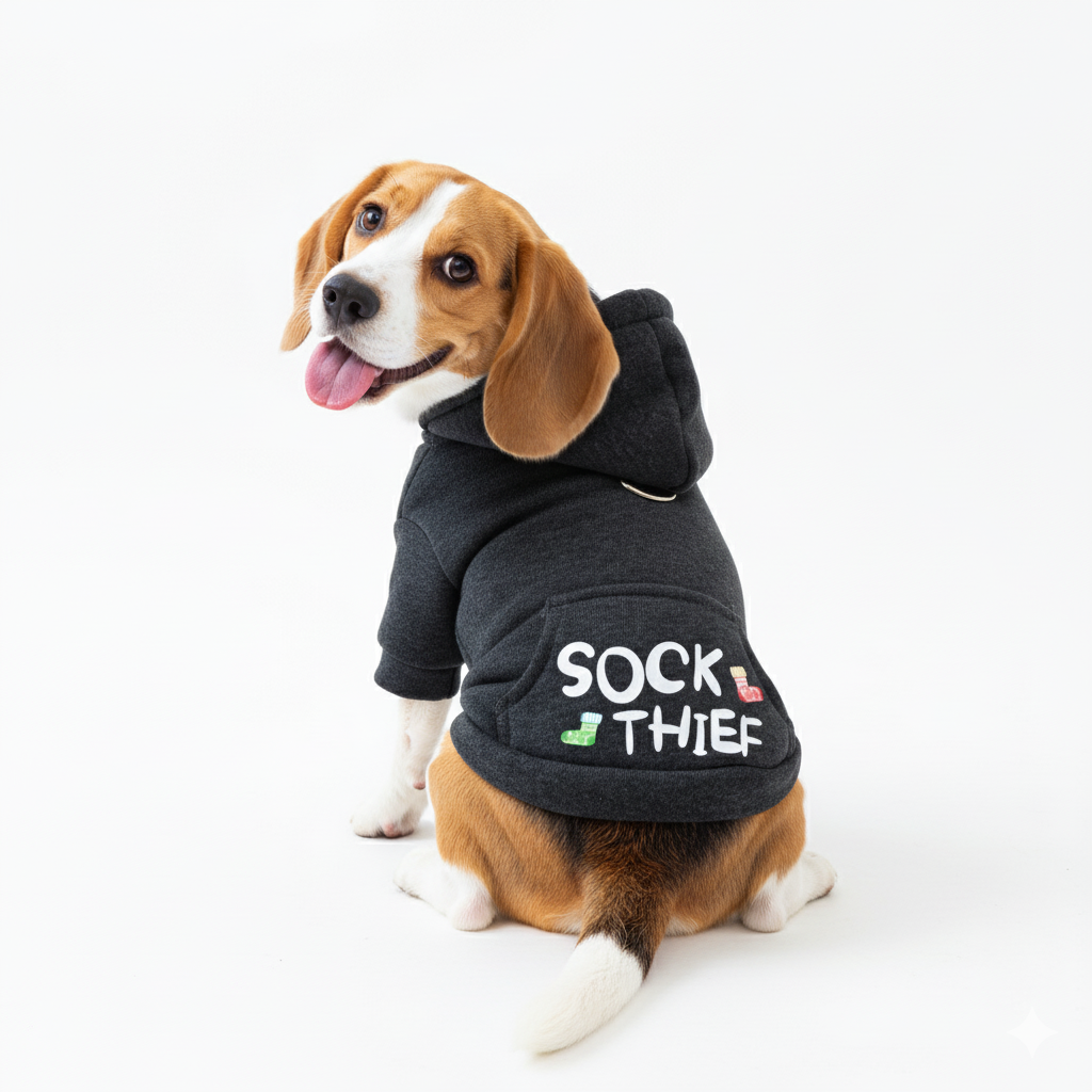 Dog Hoodies - Sock Thief